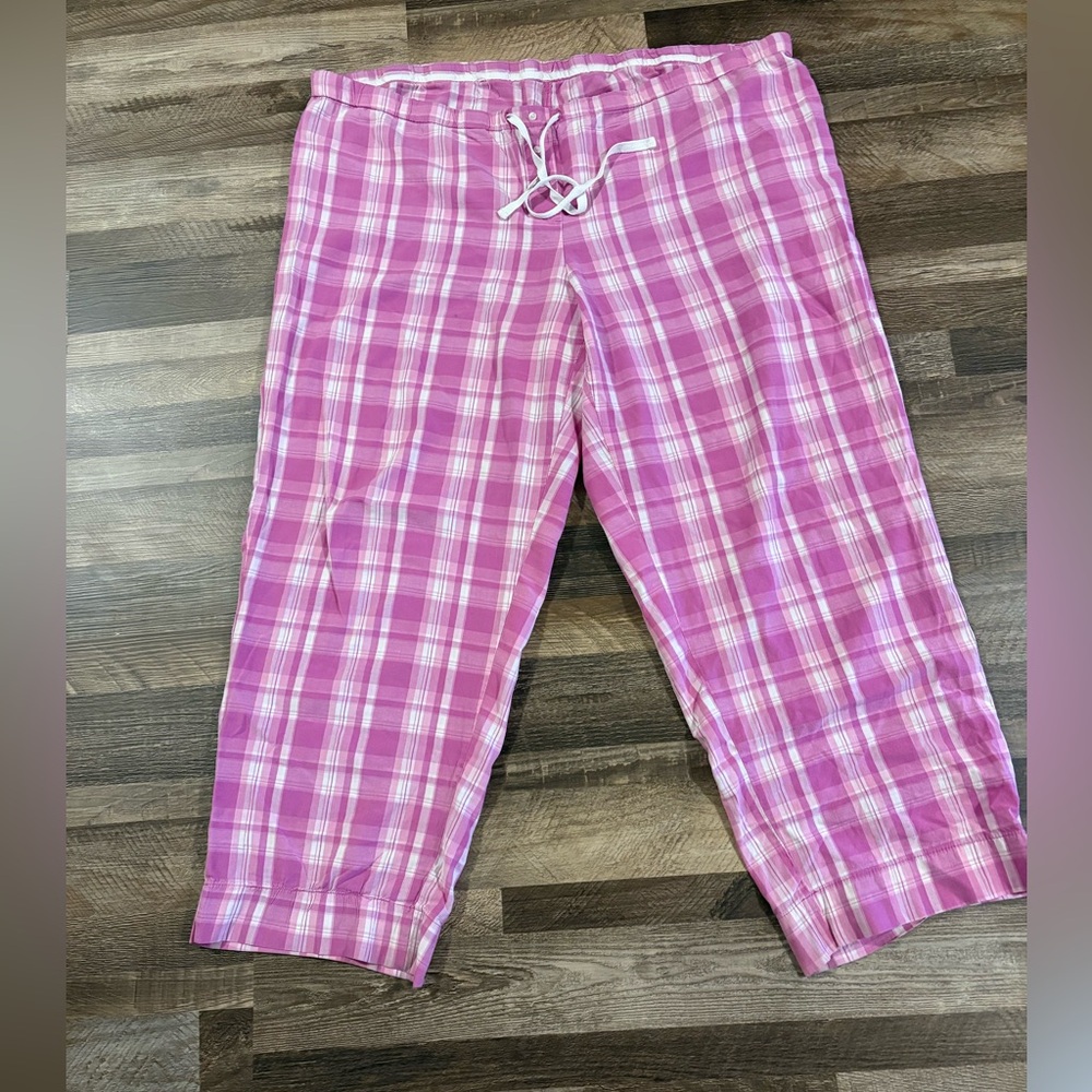 Faded Glory Women’s Plaid Sleep Pants – Size 3X (22–24)
